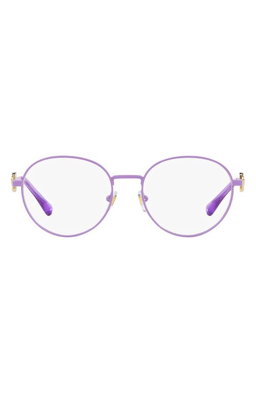 Versace 48mm Phantos Optical Glasses in Violet at Nordstrom