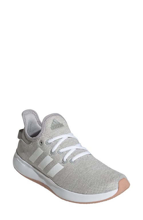 Adidas Originals Adidas Cloadfoam Pure Running Shoe In Grey/white/silver Metallic