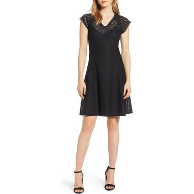 Rosemunde Marbella Fit & Flare Dress, US / 4 - Black