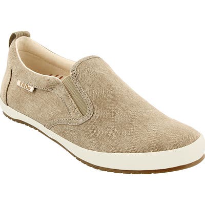 Taos Dandy Slip-On Sneaker, Beige