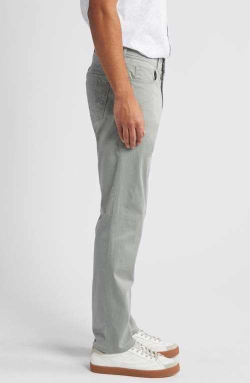 Brax Cooper Microprint Ultralight Five-pocket Pants In Avocado
