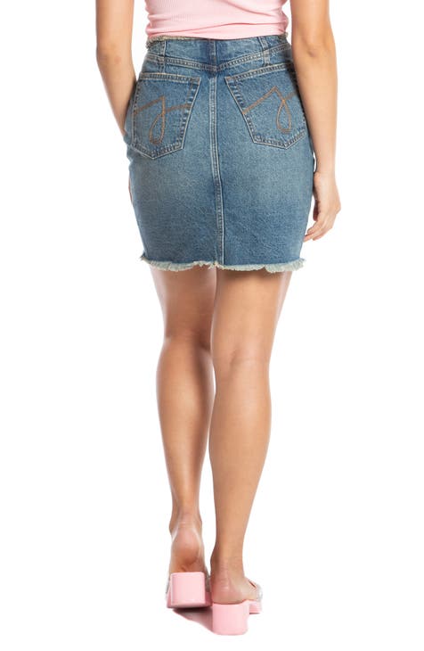 Jean skirt nordstrom discount rack