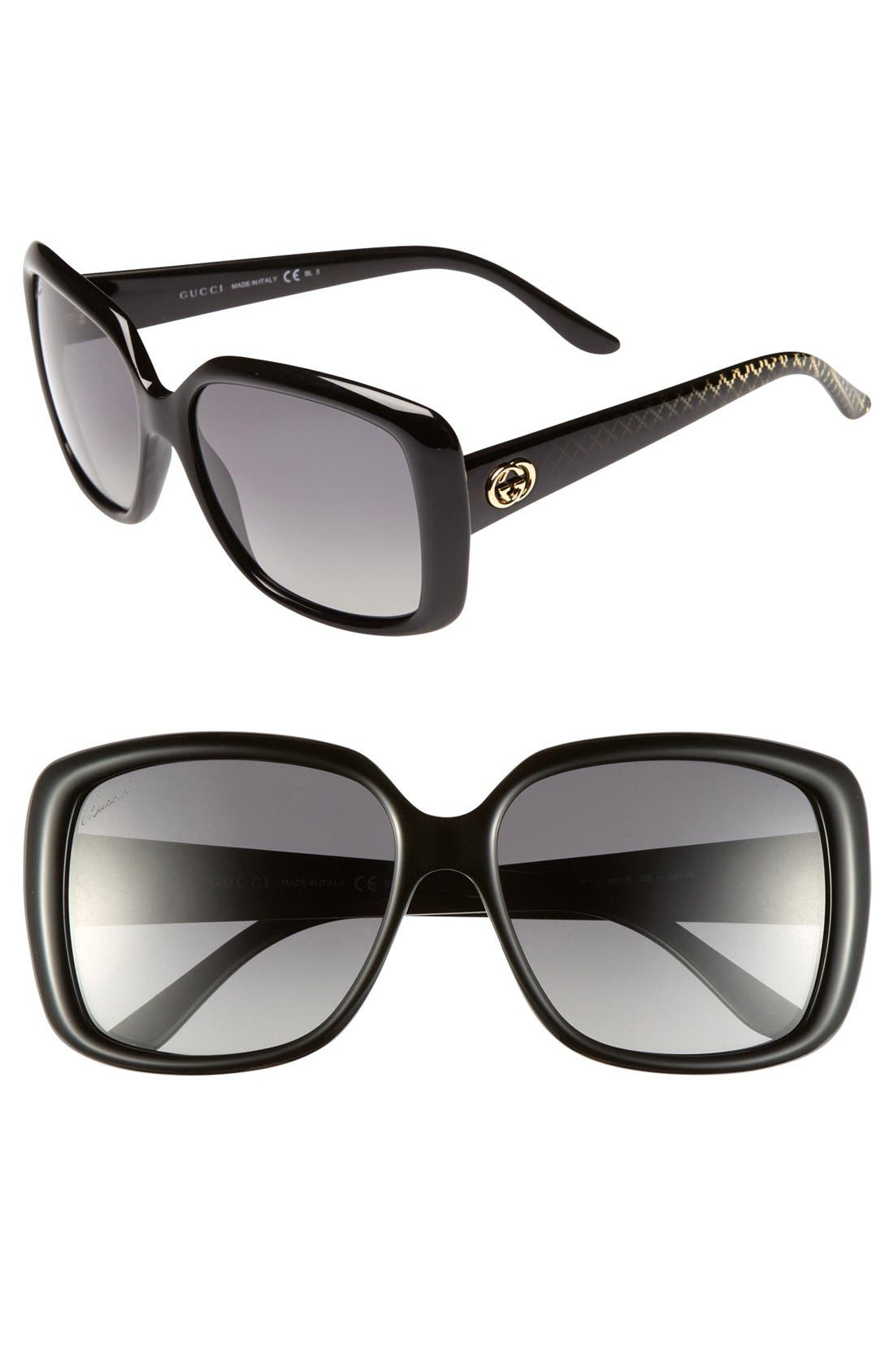gucci 56mm sunglasses