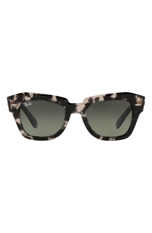 Ray-Ban State Street 52mm Sunglasses in Gray Havana/Grey Gradient at Nordstrom