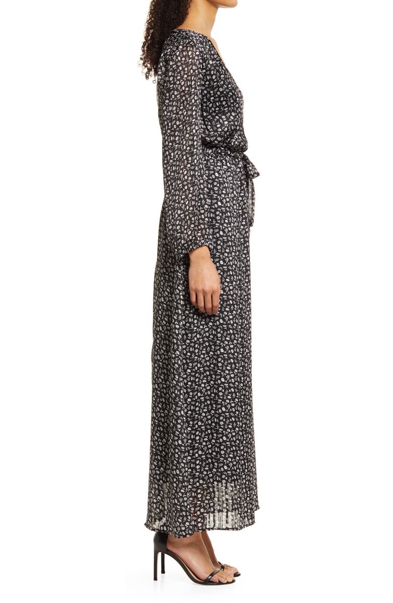 Fraiche by J Nare Floral Long Sleeve Maxi Dress | Nordstrom