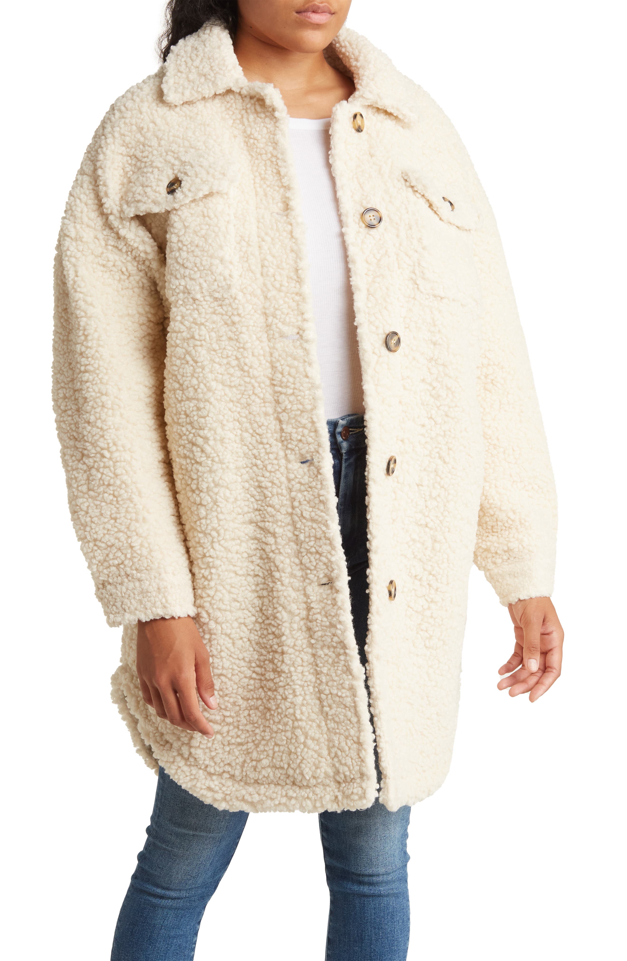 sherpa jacket women's nordstrom rack