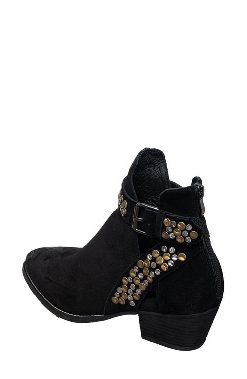 Antelope Meli Pointed Toe Bootie In Black