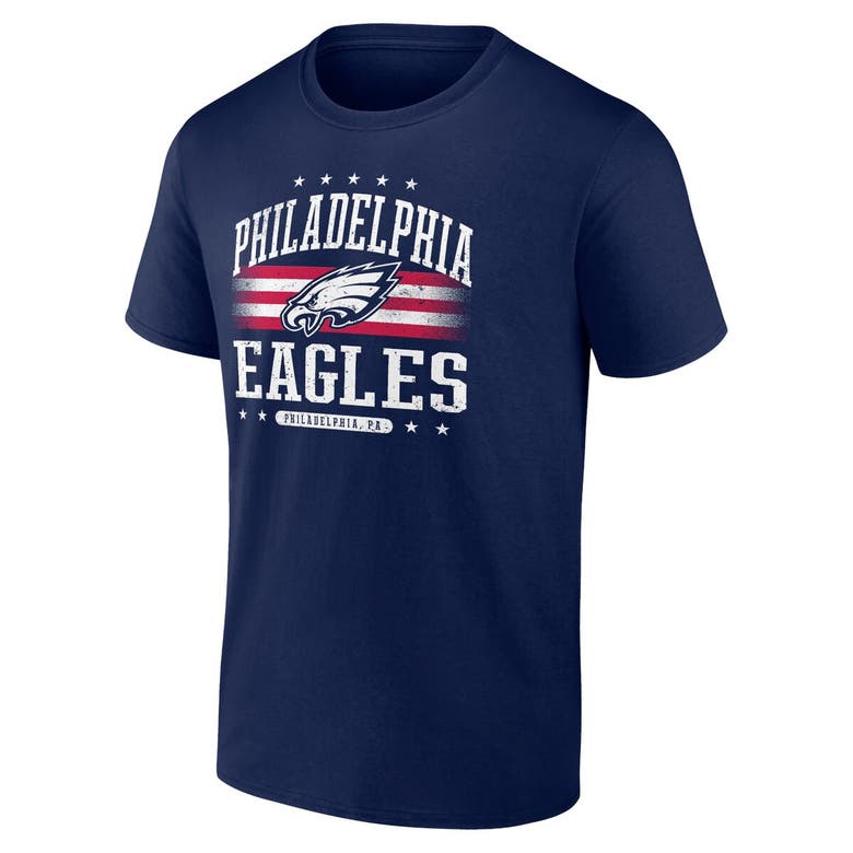 Shop Fanatics Branded  Navy Philadelphia Eagles Americana T-shirt