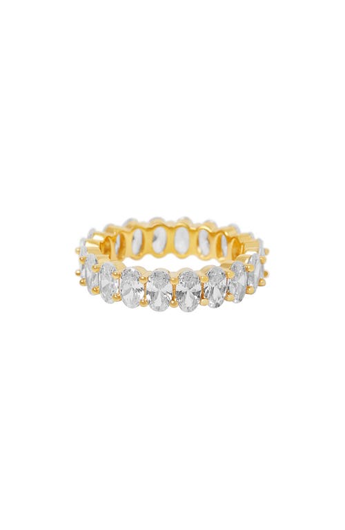 The Oval Cut Eternity Ring in Gold