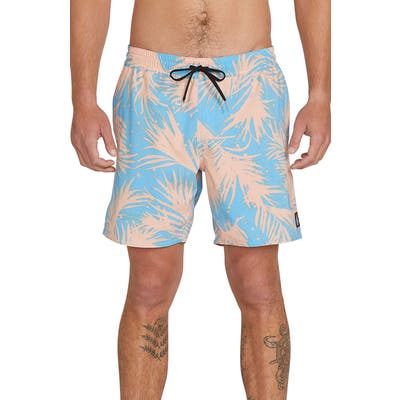 Volcom Mas Palmas Swim Trunks, Blue