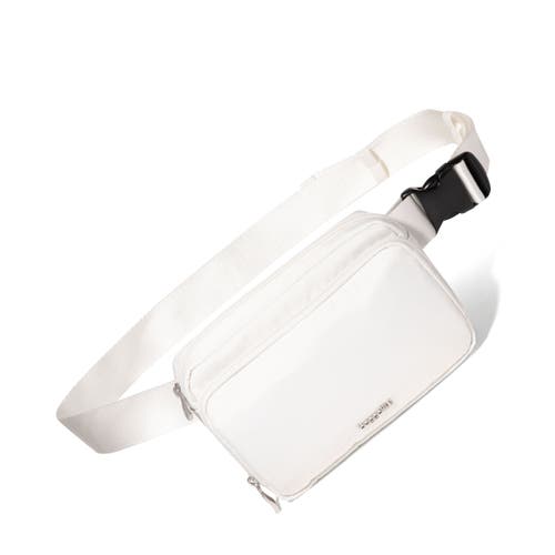Baggallini Modern Belt Bag Sling In White