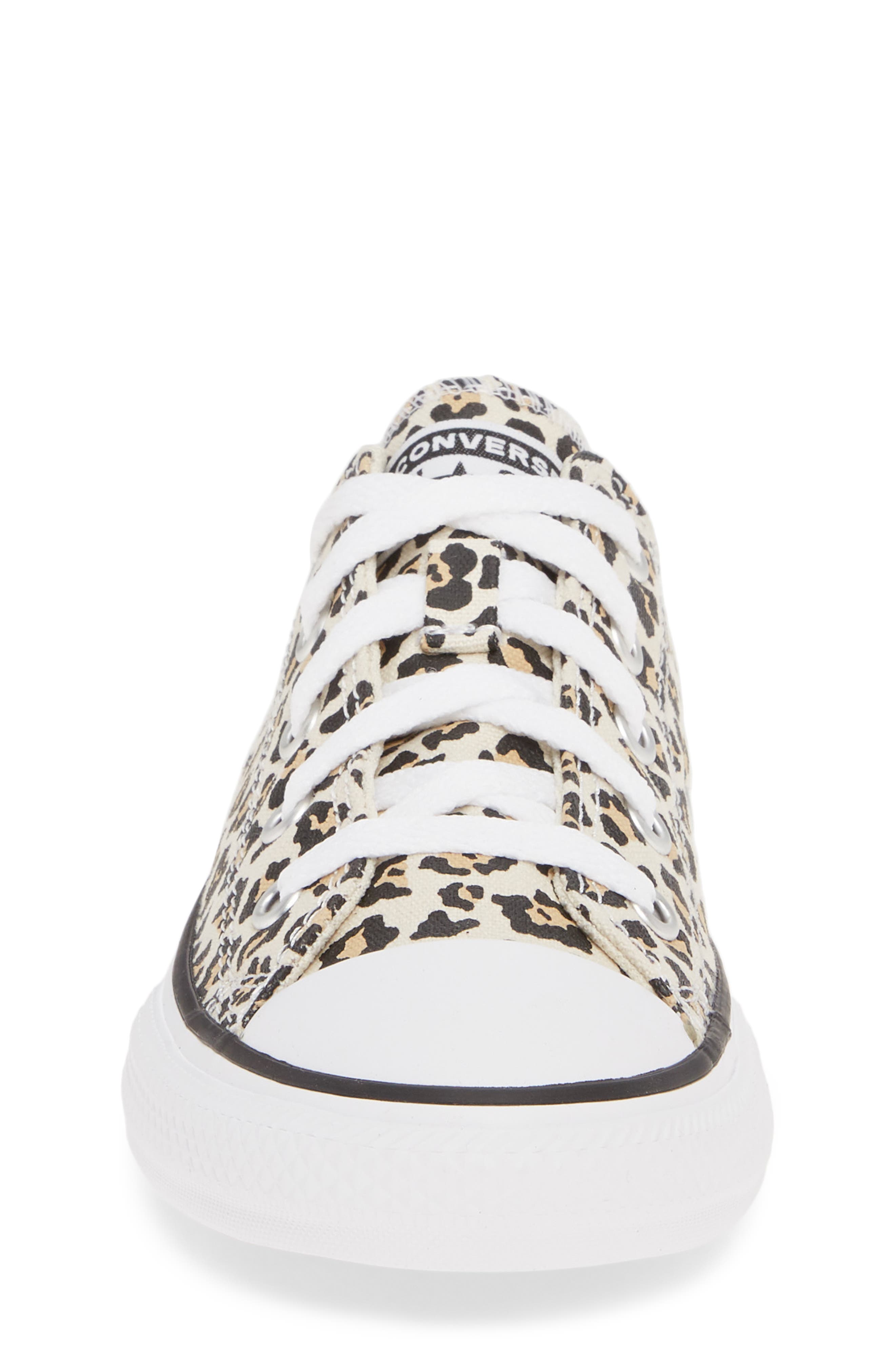 ladies converse leopard print