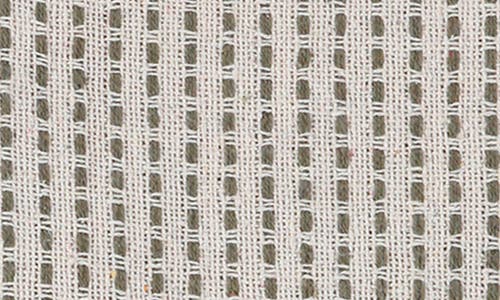 Pom Pom At Home Jagger Oversized Throw In Ivory/moss