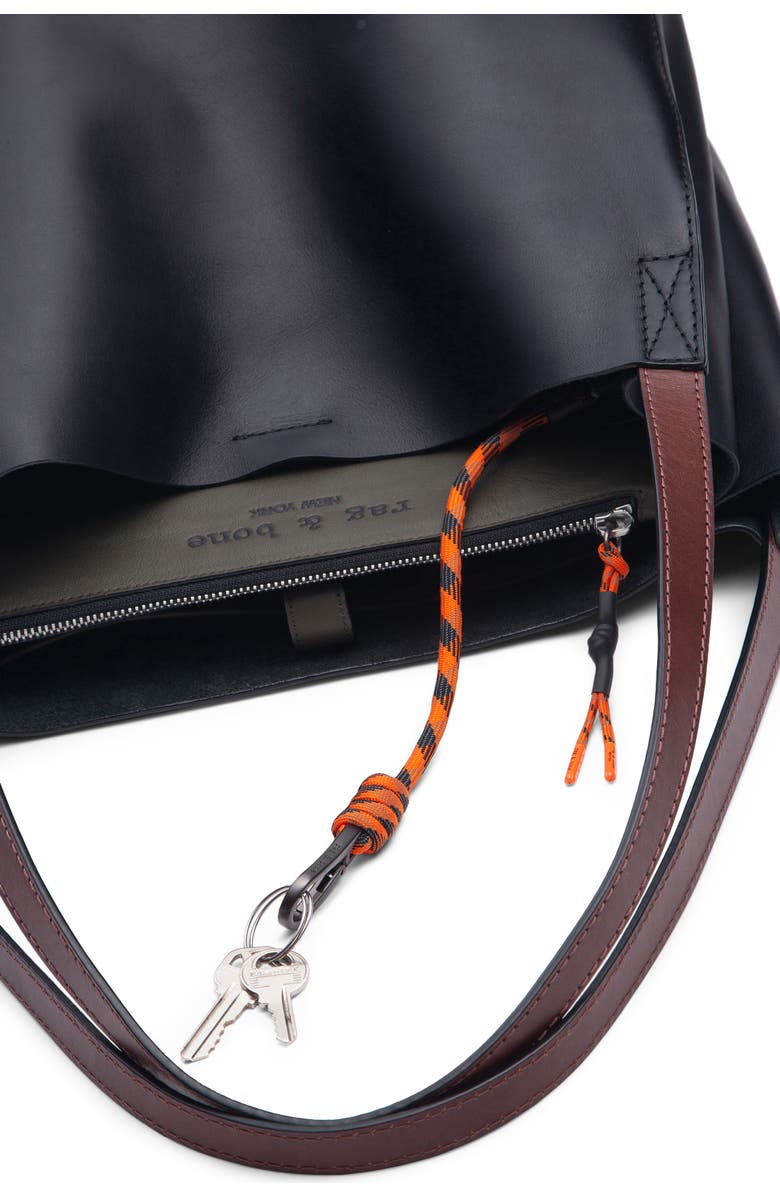 rag & bone Passenger Leather Tote, Alternate, color,