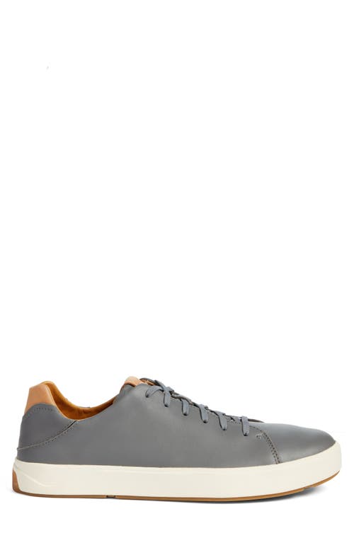 Olukai Lae‘ahi Li ‘ili Convertible Low Top Sneaker In Stone/stone