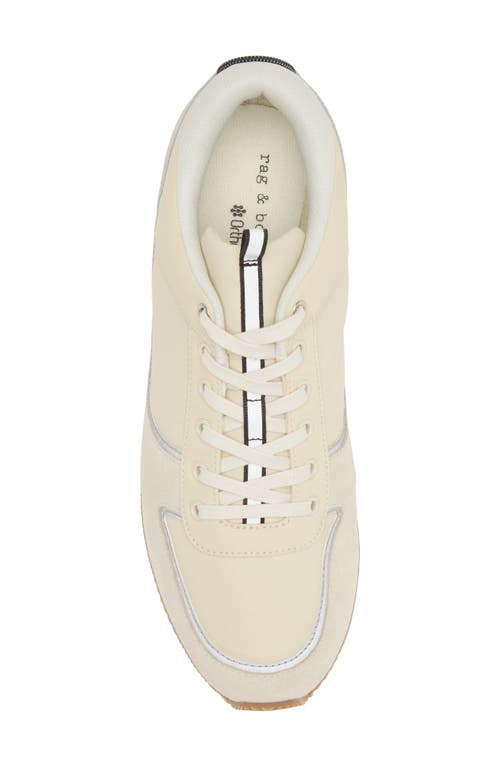 Shop Rag & Bone Pursuit Retro Runner Sneaker In Turtledove