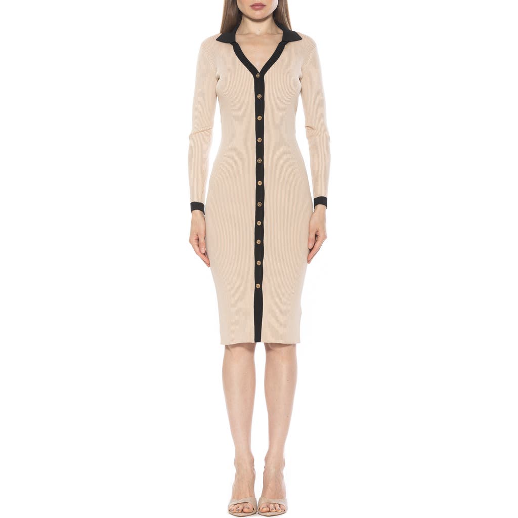 Alexia Admor Cordelia Dress In Ivory