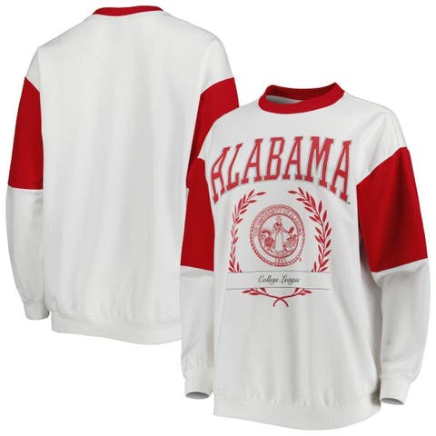 Women's Gameday Couture White Oklahoma Sooners It's A Vibe Dolman Pullover  Sweatshirt