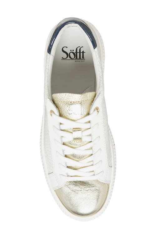 Shop Söfft Fianna Sneaker In White/platino