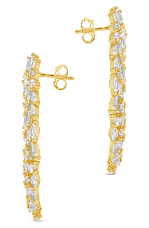 Sterling Forever Gwen Statement Stud Earrings In Gold