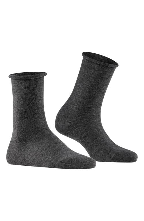 Shop Falke Active Breeze Crew Socks In Anthra. Mel.