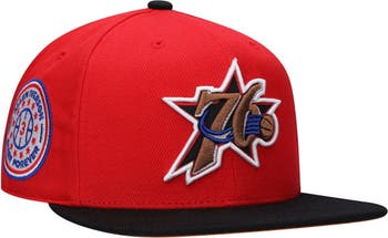 Vintage - Men - Hardwood Classics 76ers Fitted Cap - Brown/White