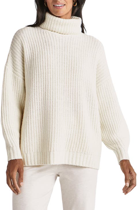 x Cella Jane Stripe Turtleneck Sweater