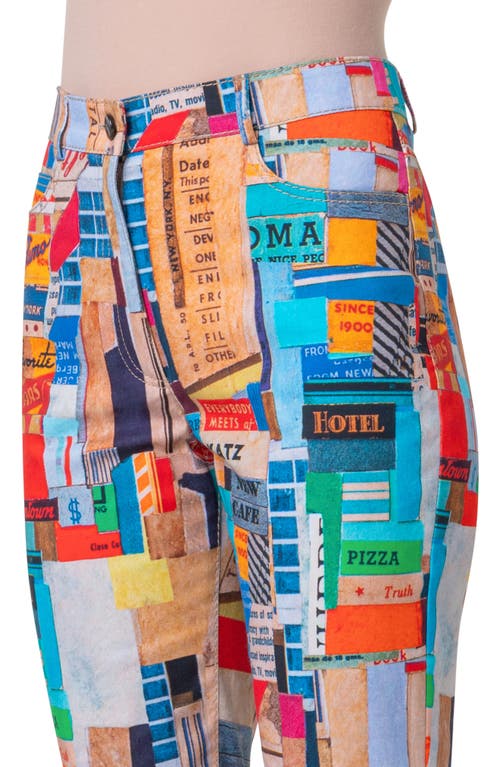Akris Punto Skyscraper Courtney Bootcut Jeans In Multicolor
