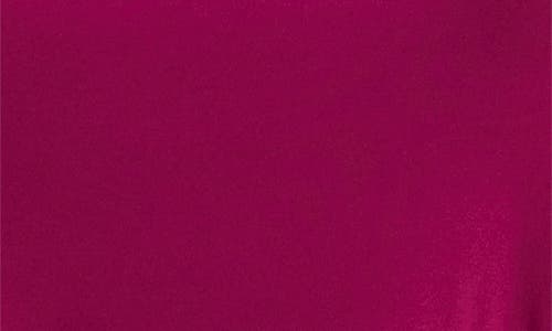 24seven Comfort Apparel Foldover Maxi Skirt In Magenta