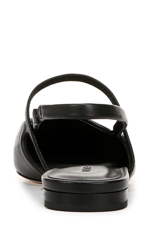 Shop Vince Bernice Slingback Flat In Black
