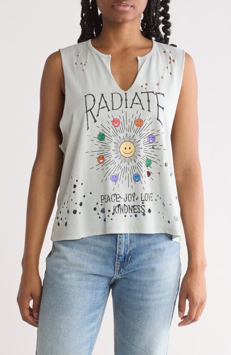 Radiate Notch Neck Tank