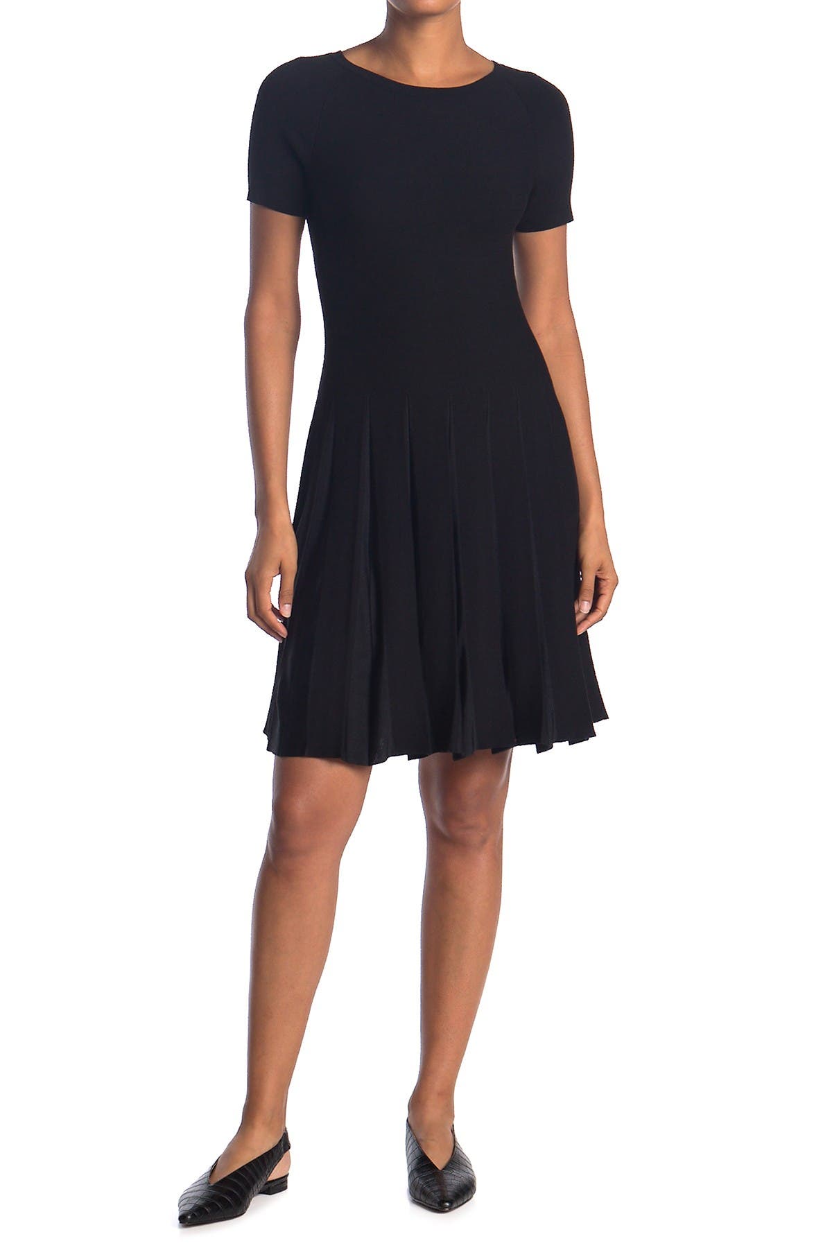 theory pleated tank dress