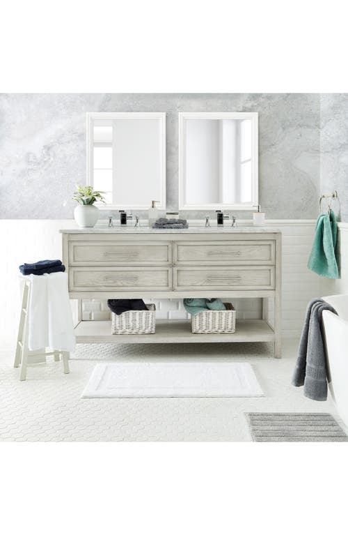 Nautica Peniston Solid Tufted Bath Rug In White