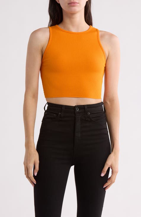 Rib Knit Crop Tank