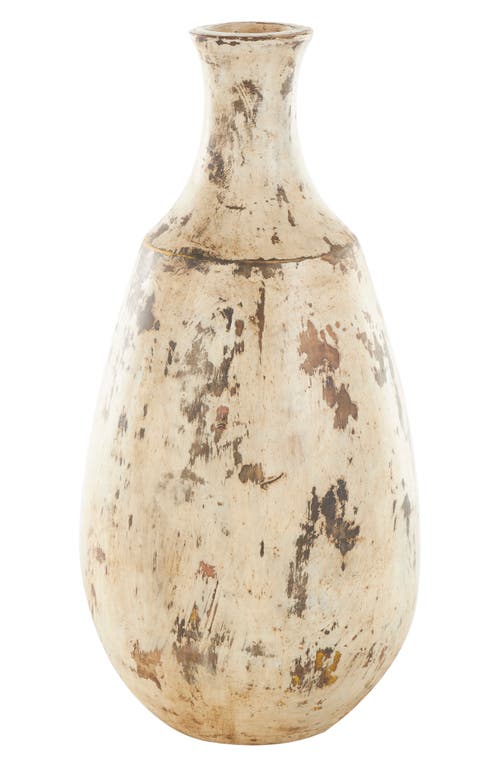 Ginger Birch Studio Ceramic Vase In Brown