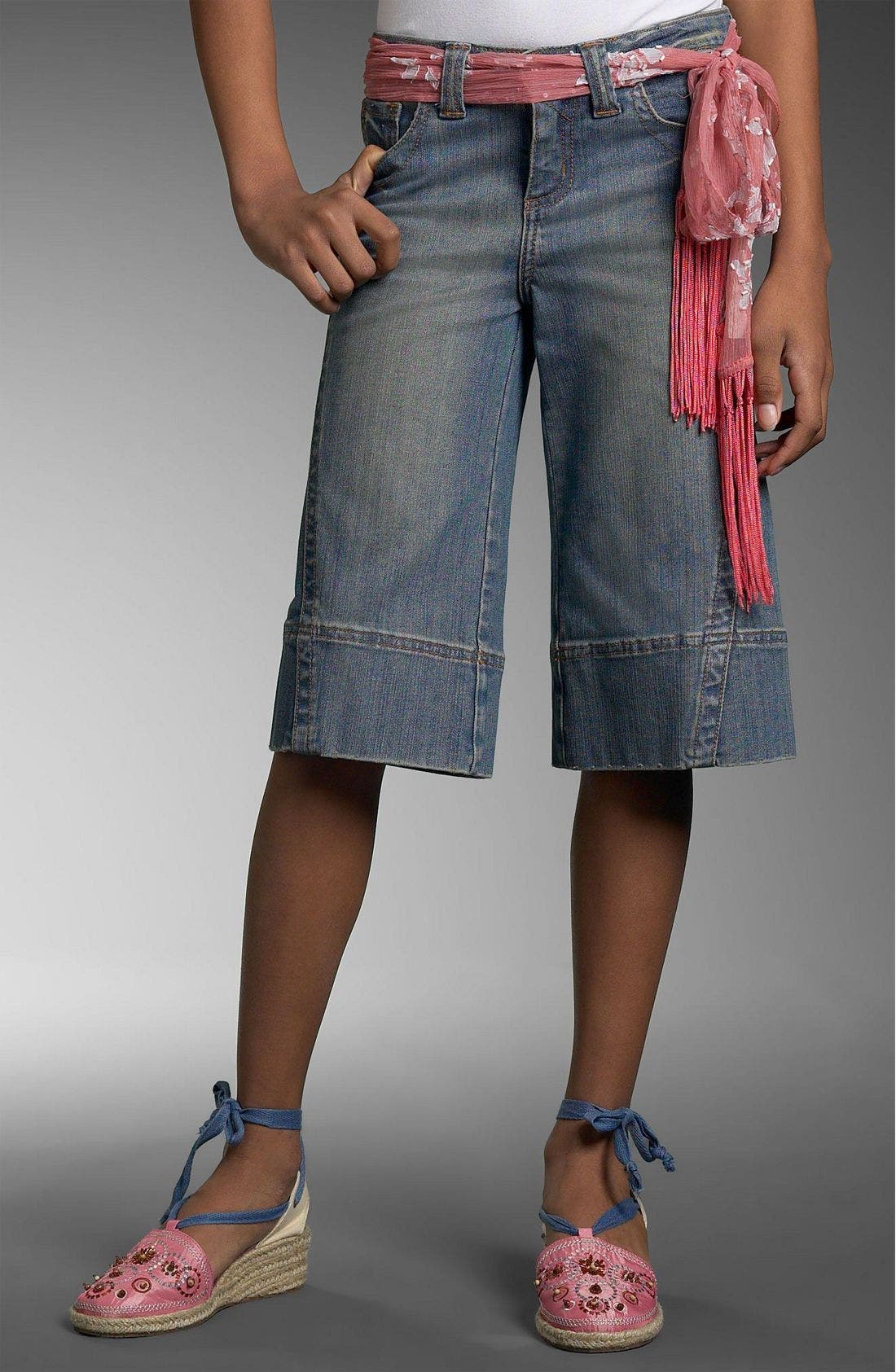 denim gauchos