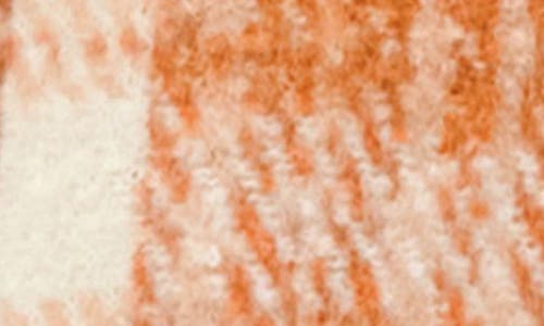 Marcus Adler Plaid Scarf In Rust