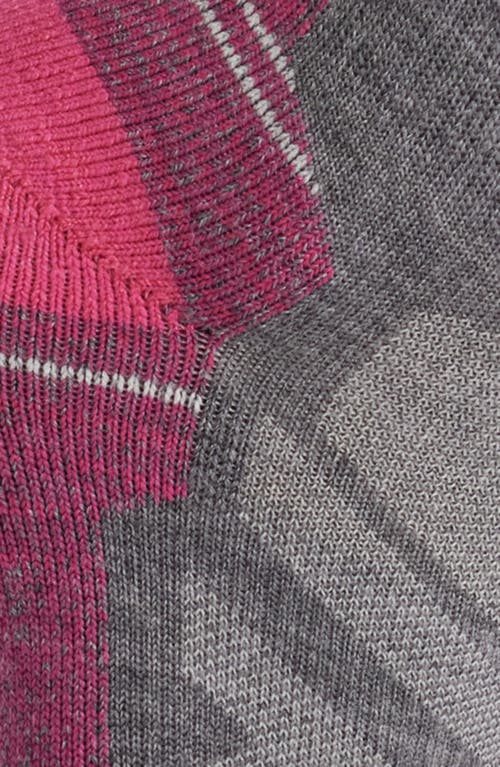 Smartwool Hike Light Cushion Crew Socks In Power Pink