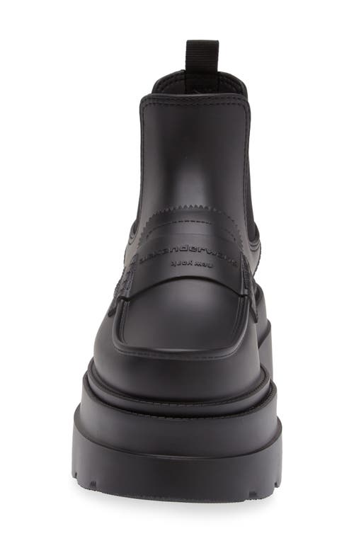 Shop Alexander Wang Carter Chelsea Rain Boot In Black