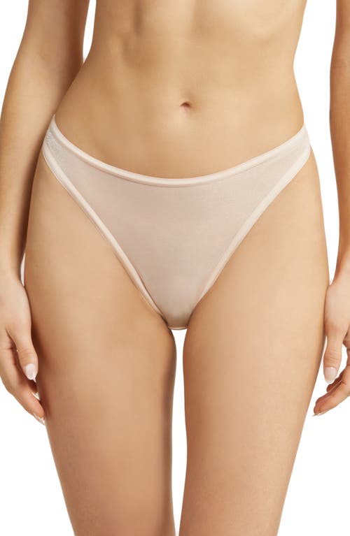Bluebella Thena High Waist Thong Frosted Caramel at Nordstrom,