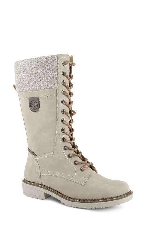 Spring Step Yosemite Water Resistant Boot In Light Grey