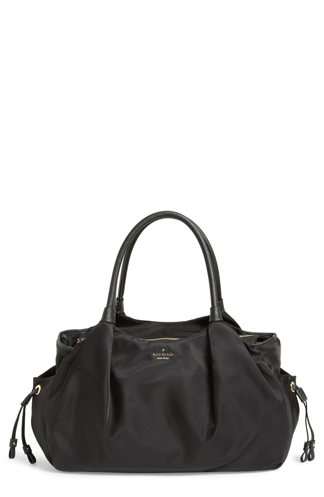 kate spade new york 'classic stevie' nylon baby bag Nordstrom