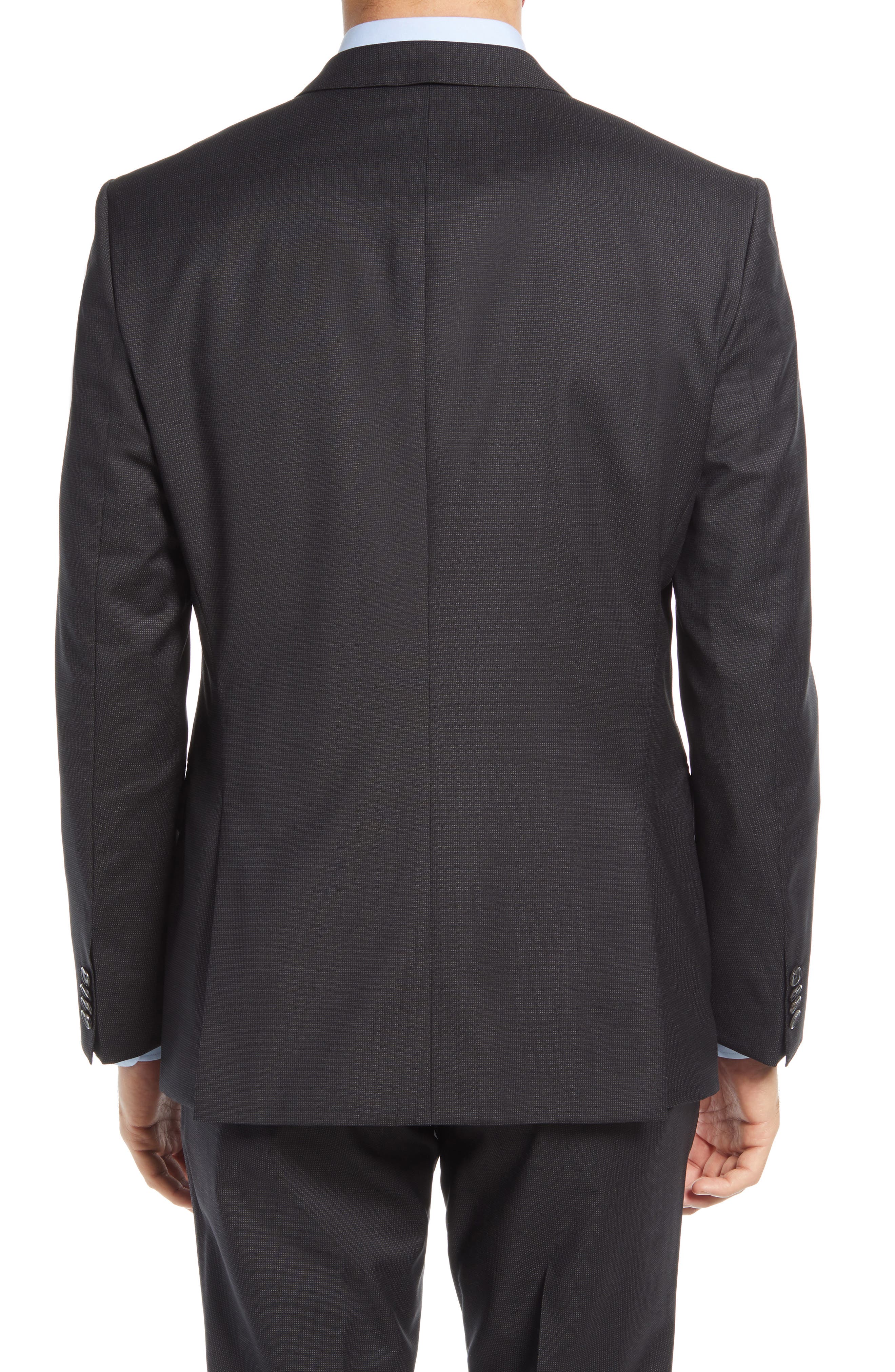 black sport coat slim fit