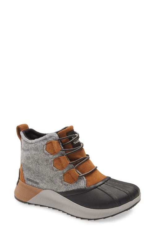 SOREL Out N About III Waterproof Boot in Camel Brown Black at Nordstrom, Size 9