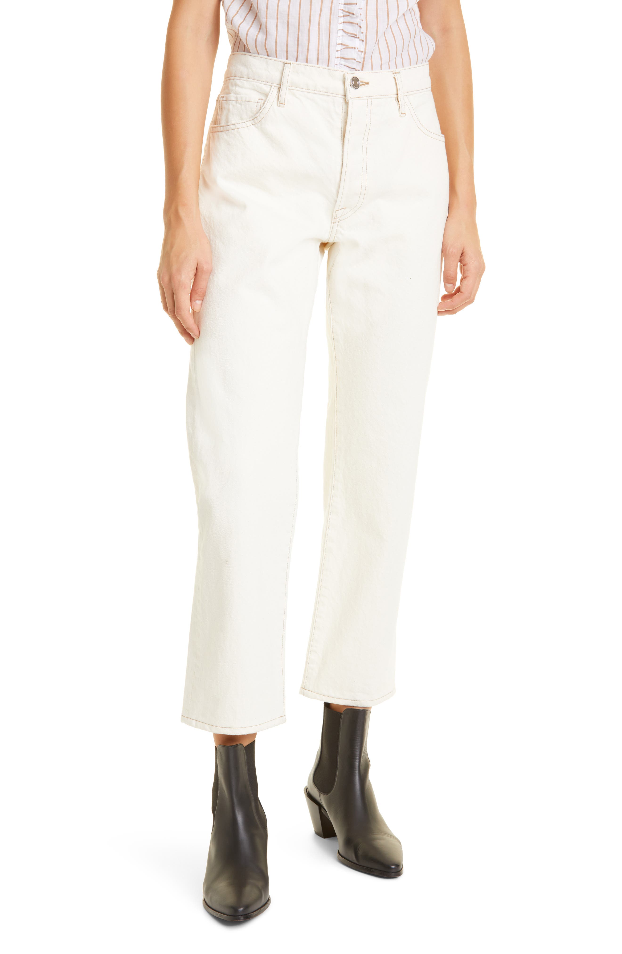 FRAME Le Pixie Slouch High Waist 