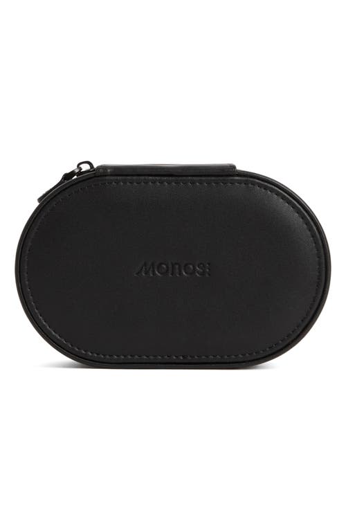 Monos Travel Jewelry Case in Carbon Black 