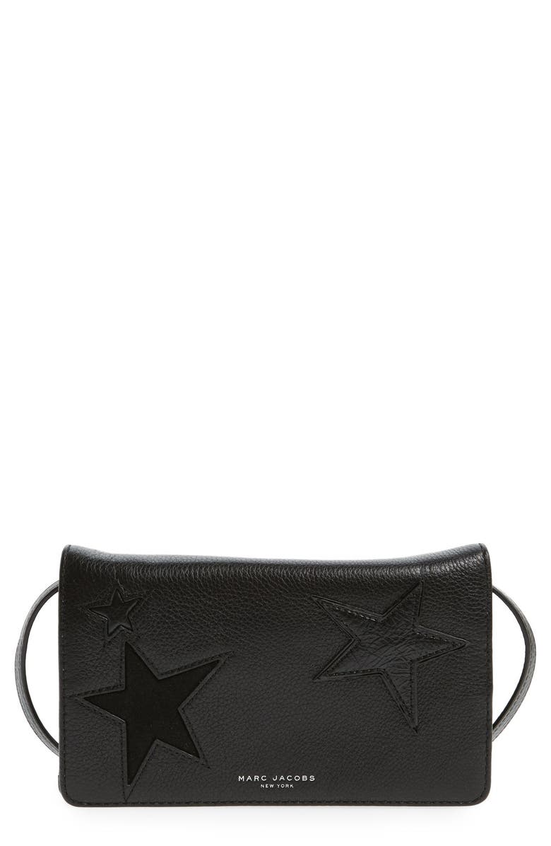 MARC JACOBS 'Star' Leather Crossbody Wallet | Nordstrom