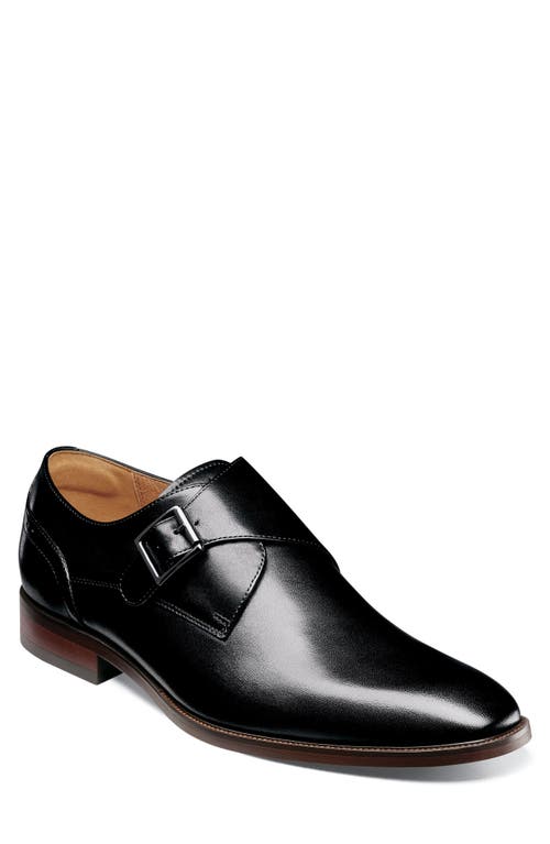 Florsheim Sorrento Monk Strap Shoe in Black at Nordstrom, Size 13