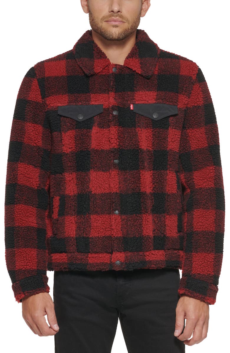 Levi's® High Pile Fleece Trucker Jacket | Nordstrom