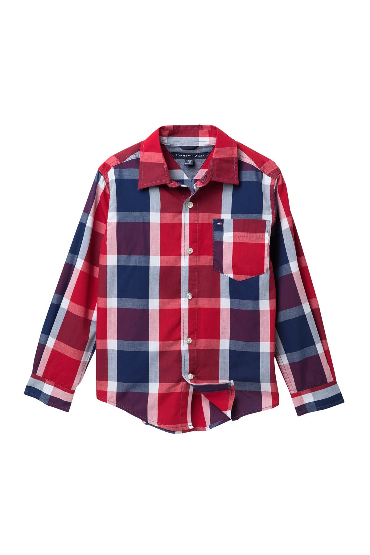 tommy hilfiger plaid shirt